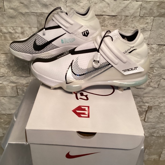 Nike Force Zoom Trout 7 Men’s Pro Metal Baseball Cleats (NIB) - Picture 4 of 14